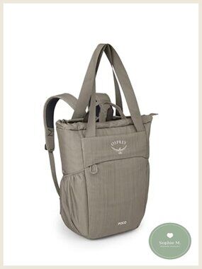 Convertible Diaper Bag Tote Backpack with Changing Pad & Stroller Straps